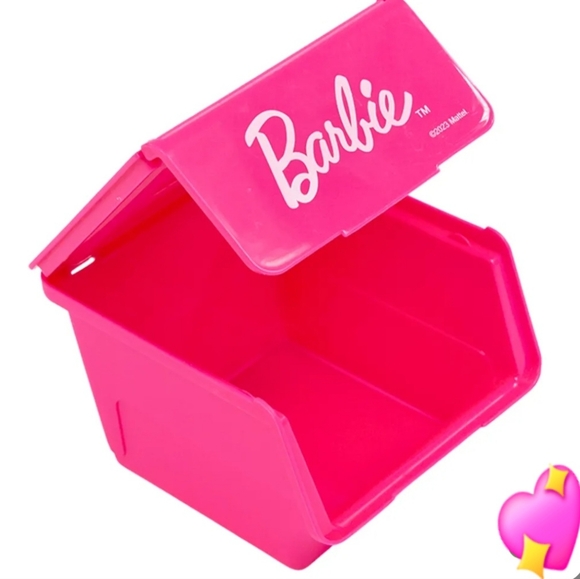 Barbie Collection Storage Box With Front Flap Open Includes 2 Storage Boxs - Picture 10 of 10